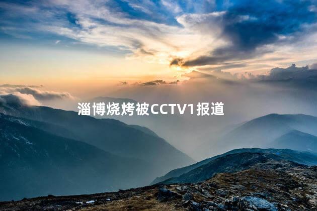 淄博烧烤被CCTV1报道